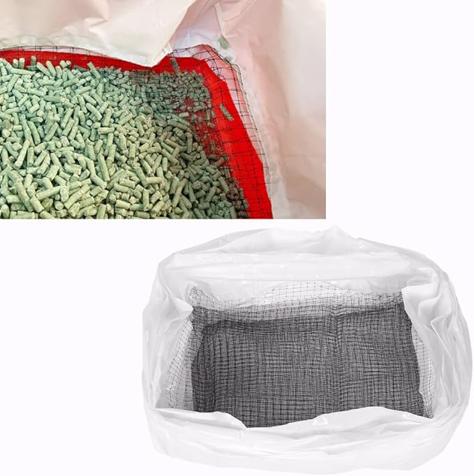 10Pcs Cat Litter Box, Liners Super Strong Cat Sand Sifter Bag Puppy Kitty Kitten Pan Liner Reusable Cat Litter Tray Sifter Bag