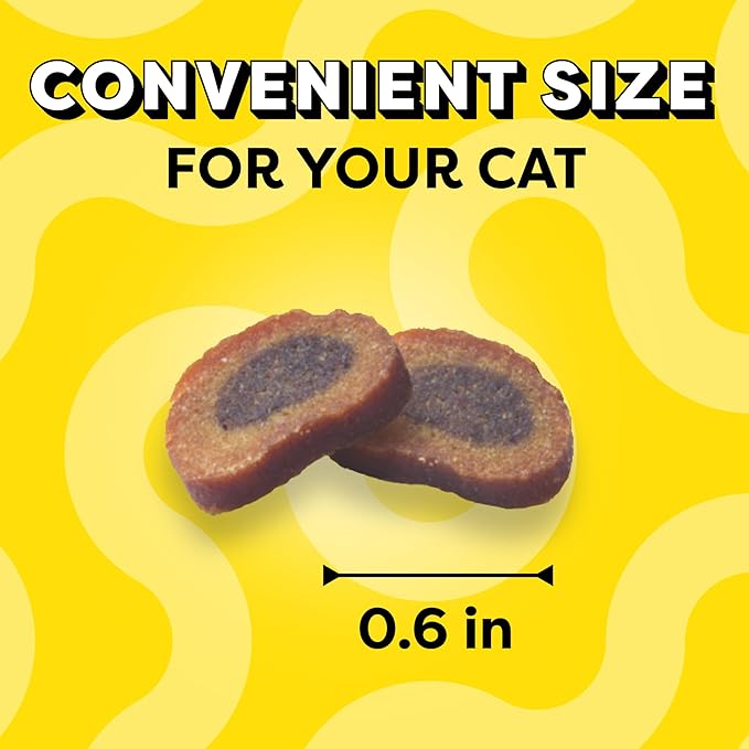 Temptations Meaty MixUps Savory Cat Treats, Salmon & Tuna Flavor, 4.12 oz. Pouch (Pack of 2)