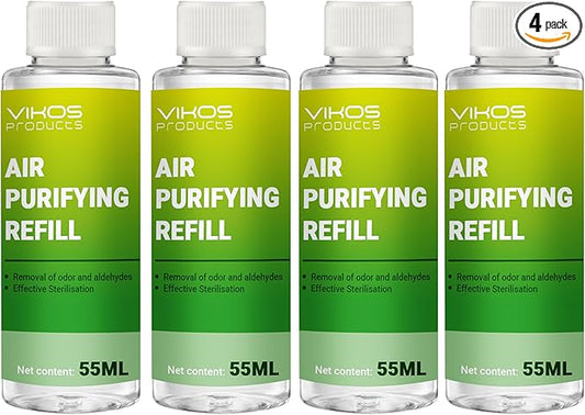 (4 Bottles, Fresh Lotus) Cat Litter Deodorizer for PETKIT PuraX PuraMax Self-Cleaning Cat Litter Box Odor Eliminator for Strong Odor Remover Litter Box Deodorizer Replaced Odor Removers Refills