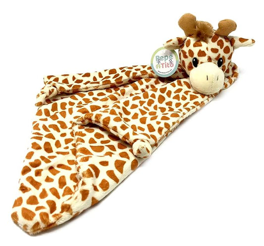 Security Blanket – Unisex Loveys for Babies – Toddler Soft Baby Security Blanket, Stuffed Animal Security Blanket 18 Inch (Giraffe)