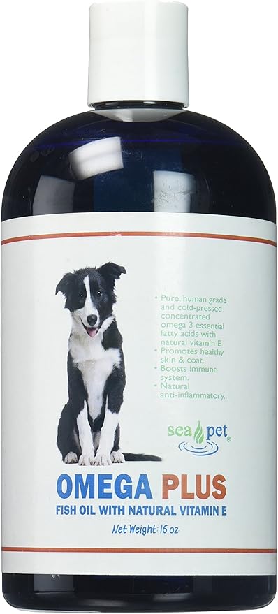 Omega Plus Fish Oil with Natural Vitamin E (16 oz)