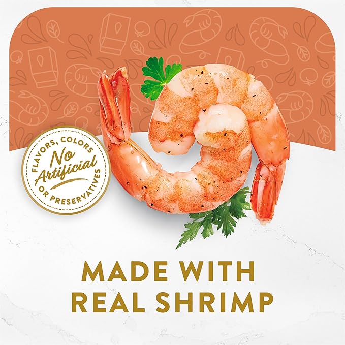 Purina Fancy Feast Lickable Wet Cat Food Broth Topper Seafood Bisque with Shrimp - (Pack of 16) 1.4 oz. Pouches