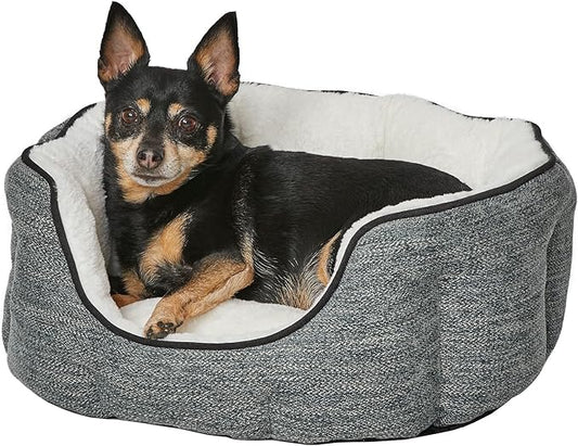 MidWest Homes for Pets Extra-Small QuietTime Deluxe Pet Bed- Evergreen/Fur