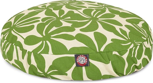 Sage Plantation Small Round Indoor Outdoor Pet Dog Bed With Removable Washable Cover By Majestic Pet Products