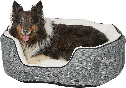 MidWest Homes for Pets Small QuietTime Deluxe Pet Bed- Evergreen/Fur